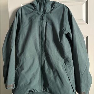 Women's Green Trew Astoria Ski & Snow Board Jacket